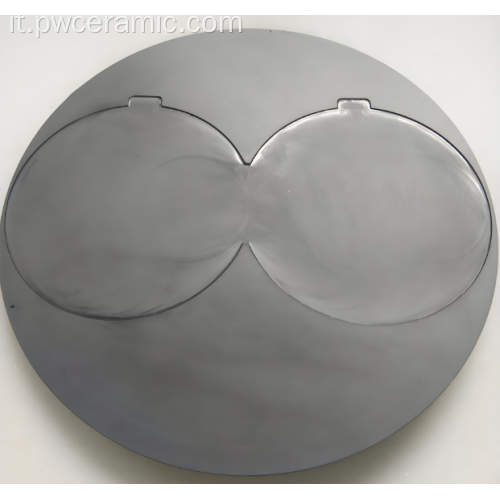 Disco del vassoio portante in ceramica SiC al carburo di silicio